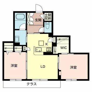 ユーフォリエ【0101号室】の間取り