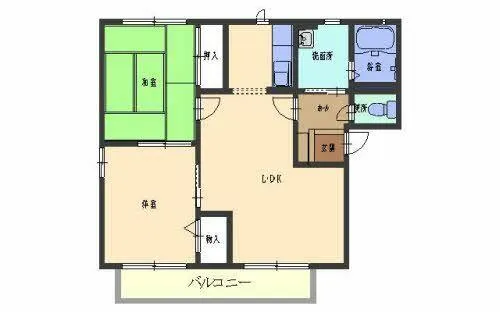 エクシード【2202号室】の間取り
