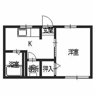 チェルヴォ【0202号室】の間取り