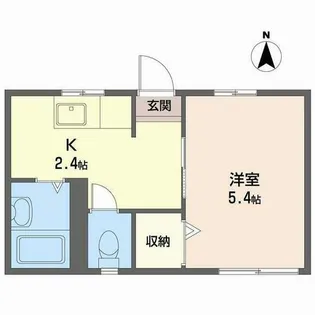 チェルヴォ【0202号室】の間取り
