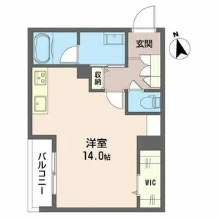 NGE金山プルミエ【0103号室】の間取り