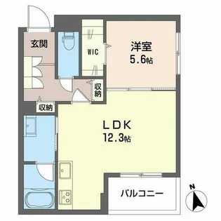 NGE金山プルミエ【0202号室】の間取り