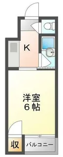 ピュアスモトA棟【5階】の間取り