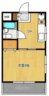 パルム薬院【2階】の間取り