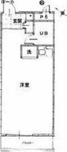 シャンソニエパレス【3階】の間取り