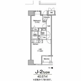 グラン・アベニュー栄【2階】の間取り