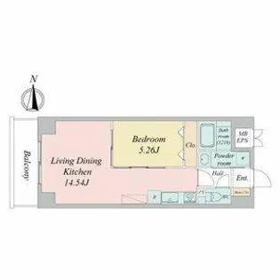 GRANDUKE正木【3階】の間取り