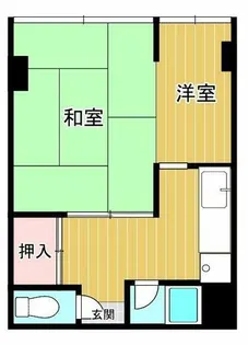 第一銭辰ビル【2階】の間取り