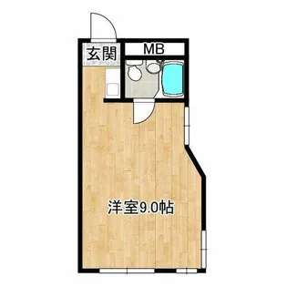 ソリッソ新大阪【5階】の間取り