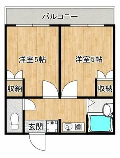 ティファニーヒルズ【1階】の間取り