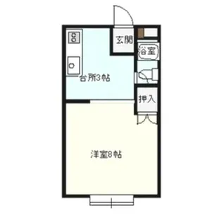 北海道札幌市手稲区前田四条11丁目【アパート】の間取り