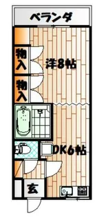 グリーンスポット【302号室】の間取り