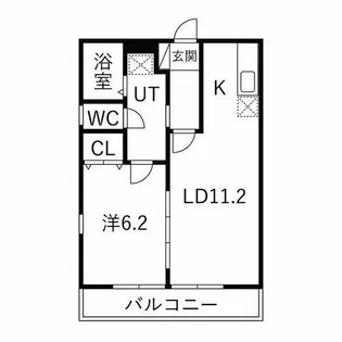 リブエステート井田【2階】の間取り
