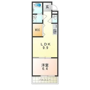 大阪府吹田市内本町2丁目【アパート】の間取り