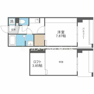 フォレステージュ江坂公園【14階】の間取り