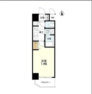 LANTANA GARDEN【2階】の間取り