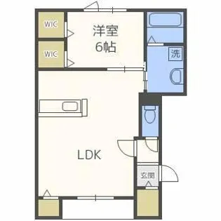 グランドルチェ【203号室】の間取り