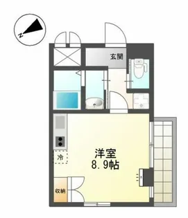 カーサ カリーノ【1階】の間取り