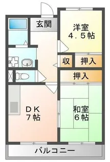 スターリングハイツ【4階】の間取り