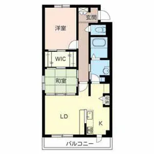 フラワーガーデン イースト【0205号室】の間取り