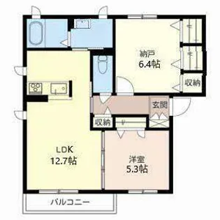 La Vita Dainichi【0101号室】の間取り