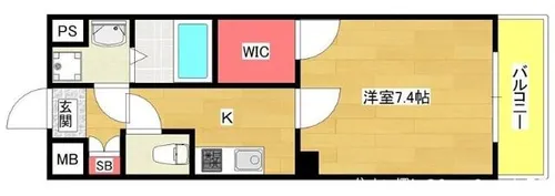 For Realize大阪ウエストベイ【202号室】の間取り