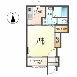 レガーロ・F【1階】の間取り