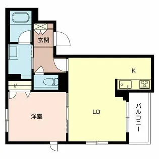 シャーメゾン ルピナス【0201号室】の間取り