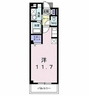 ユングフラウⅡ【3階】の間取り