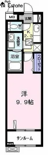 アモーレ篠原橋【302号室】の間取り