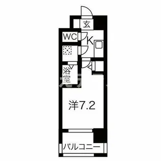クレストタップ神戸湊町ブラン【2階】の間取り