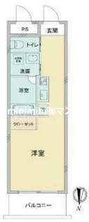 CITYSPIRE上本町【502号室】の間取り