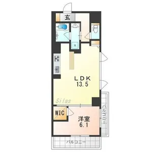 STANDZ西院【7階】の間取り