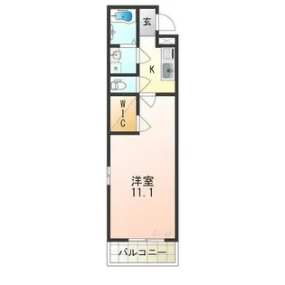 大阪府大阪市住吉区杉本2丁目【アパート】の間取り