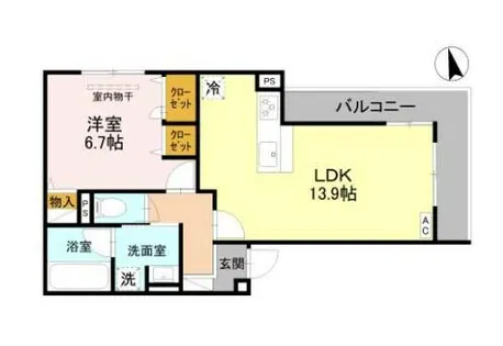 REMPLIR【2階】の間取り