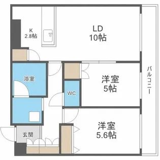 S-RESIDENCE桑園【2階】の間取り