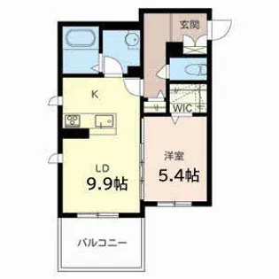 Maison De Raffine【0201号室】の間取り