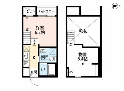 アリエッタ姪浜駅前【1階】の間取り