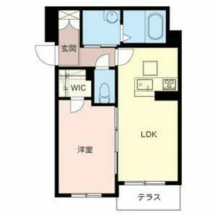 レーヴェ エスポワール【0103号室】の間取り