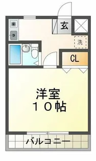 フルール名谷【2階】の間取り