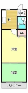 シャトーアストリア【4階】の間取り