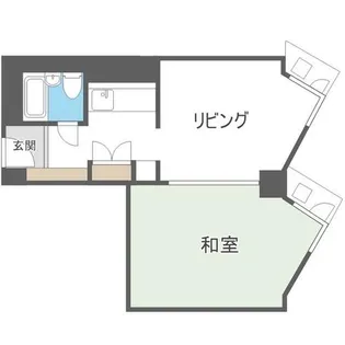 平岸パークマンション【322号室】の間取り