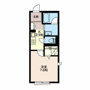 リンデンホフ【0107号室】の間取り