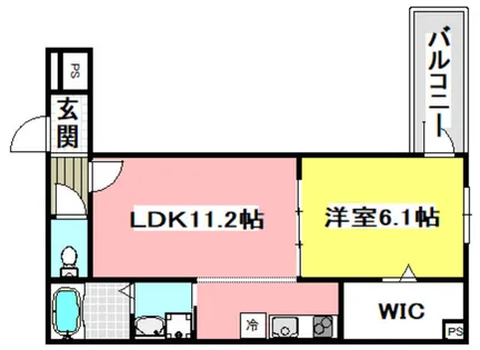 (仮称)フジパレス沢良宜西一丁目【2階】の間取り