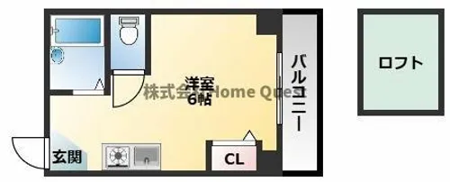 EST横沼【3階】の間取り