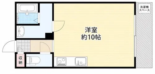 グローリア諏訪【2階】の間取り