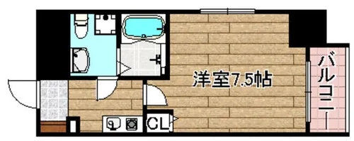 セレニテ高槻【4階】の間取り