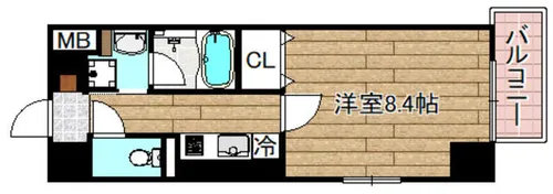 ImpRex3号館【5階】の間取り