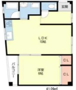 エクセルハイツⅡ【4階】の間取り