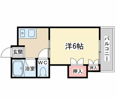 FM Nakazaki Ⅰ【10階】の間取り